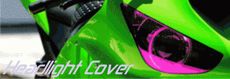Sticker headlight cover
